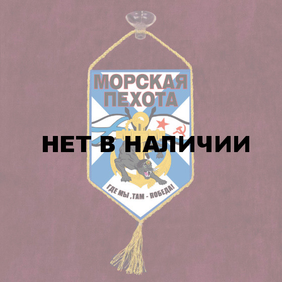 Автомобильный вымпел Морская Пехота