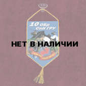 Автомобильный вымпел 10 ОБрСпН ГРУ