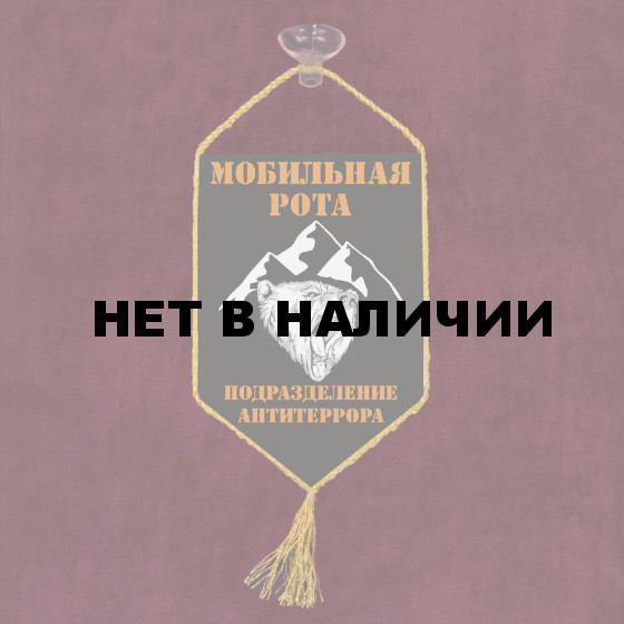 Автомобильный вымпел "Подразделение антитеррора"