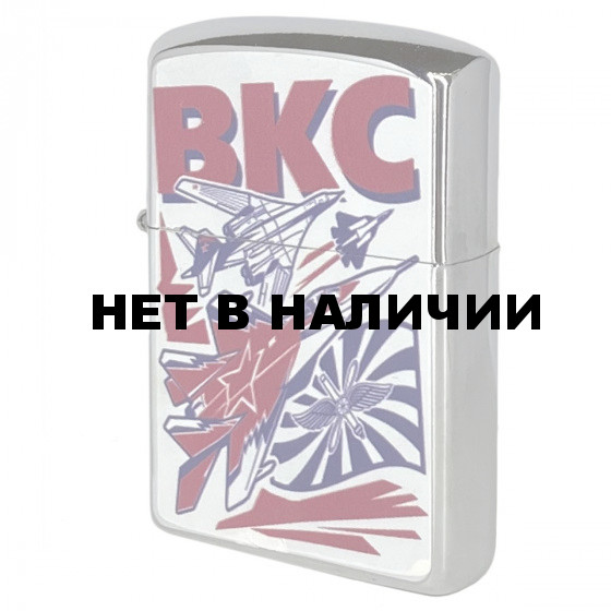 Достойная бензиновая зажигалка с принтом ВКС