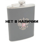 Черная фляжка Россия