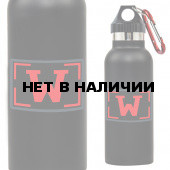 Чёрный термос с карабином W