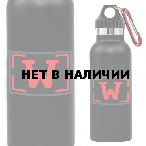 Чёрный термос с карабином W