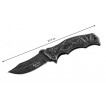 Дизайнерский нож Dark Side Blades Spring Assisted DS-A058 Black