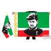 Двусторонний флаг Рамзан Кадыров