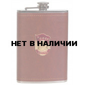 Эксклюзивная карманная фляжка с металлической накладкой Орден Ленина