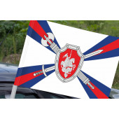 Флаг Военной полиции Министерства обороны РФ на машину