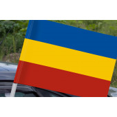 Флаг Всевеликого Войска Донского на машину