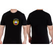 Классическая черная футболка с эмблемой ФСО