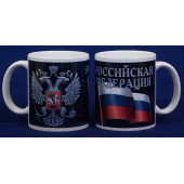 Кружка с гербом России