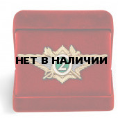 Квалификационный знак ФТС Специалист 2 класса в футляре