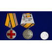 Латунная медаль За помощь в бою МО РФ