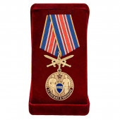 Латунная медаль За службу в милиции
