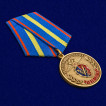 Медаль МВД РФ 100 лет уголовному розыску в нарядном футляре из флока
