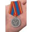 Медаль Ветеран уголовно-исполнительной системы в футляре из флока