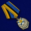 Медаль Ветеран ВМФ в красивом футляре из флока с пластиковой крышкой