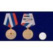Медаль Ветеран ВДВ в бархатистом футляре из флока