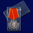 Медаль За беспорочную службу в полиции Николай II на подставке