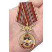 Медаль За службу в 35 ОСН Русь в футляре из флока