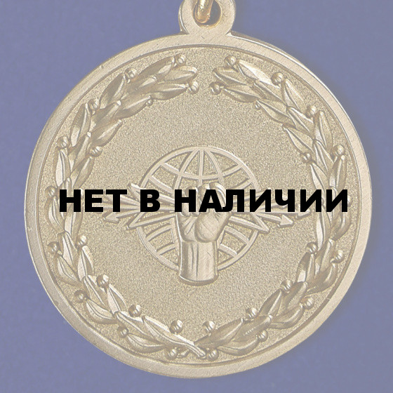 Медаль За службу в войсках радиоэлектронной борьбы в наградной коробке