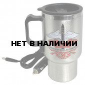 Металлическая термокружка в машину РВСН