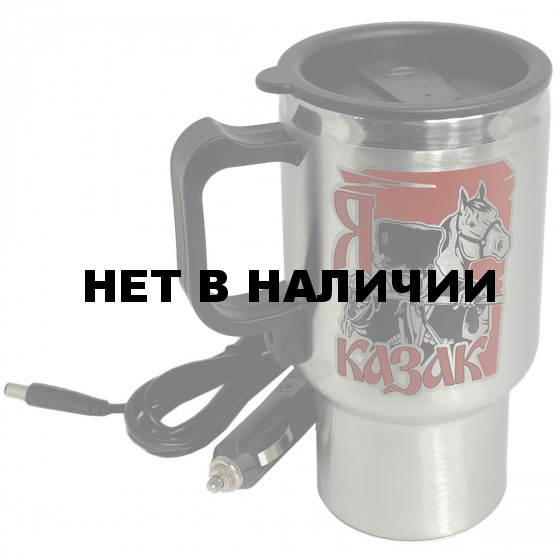 Металлическая термокружка в машину Я казак