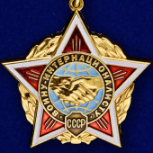 Нагрудный знак Воину-интернационалисту