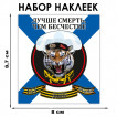 Набор наклеек "Десантно-штурмовой батальон 155 ОБрМП"