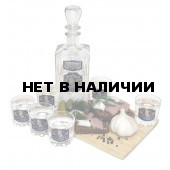 Подарочный набор для крепких напитков «ВЧК-КГБ-ФСБ Дзержинский»