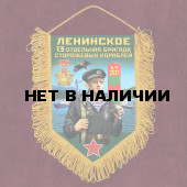 Наградной вымпел 13 ОБрПСКр Ленинское