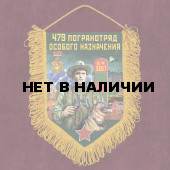 Наградной вымпел "479 погранотряд особого назначения"