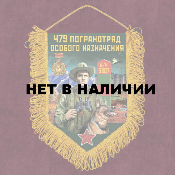 Наградной вымпел "479 погранотряд особого назначения"