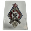 Наградной знак За стрельбу из винтовки на обязательных стрелковых соревнованиях РККА на подставке