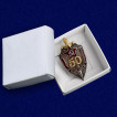 Знак 50 лет ВЧК-КГБ на подставке