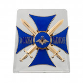Нагрудный знак За службу на Кавказе на подставке