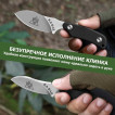 Нож скрытого ношения Ka-Bar TDI D2 (клинок 65 мм, рукоять G10 черная)