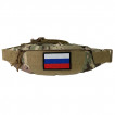 Однолямочная тактическая сумка с шевроном &quot;Флаг России&quot;