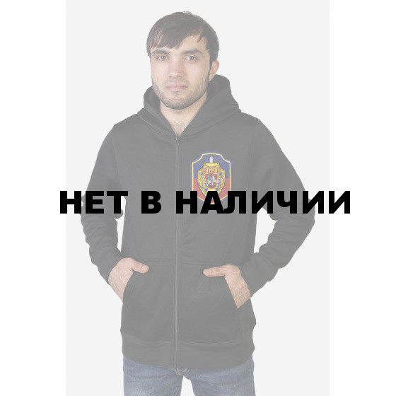 Однотонная толстовка с символикой МВД, УГРО.