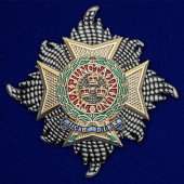 Орден Бани (Звезда Рыцаря Большого креста) на подставке