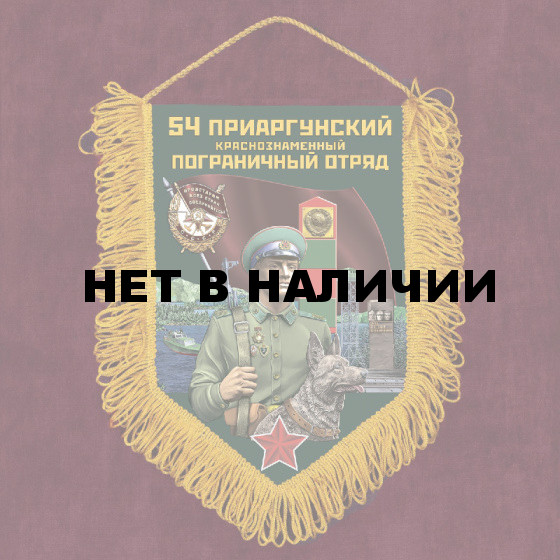 Памятный вымпел "54 Приаргунский пограничный отряд"