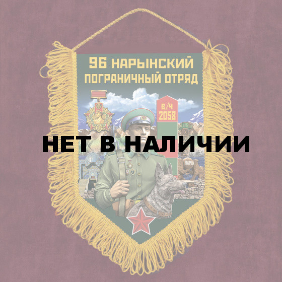 Памятный вымпел 96 Нарынский пограничный отряд