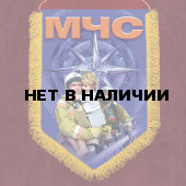 Памятный вымпел о службе в МЧС