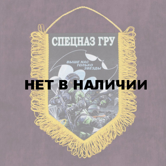 Памятный вымпел о службе в Спецназе ГРУ