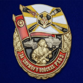 Памятный знак За службу в войсках РХБЗ