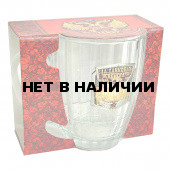 Стеклянная пивная кружка «Танковые войска»