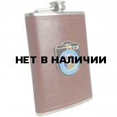 Подарочная фляжка в коже Военная разведка