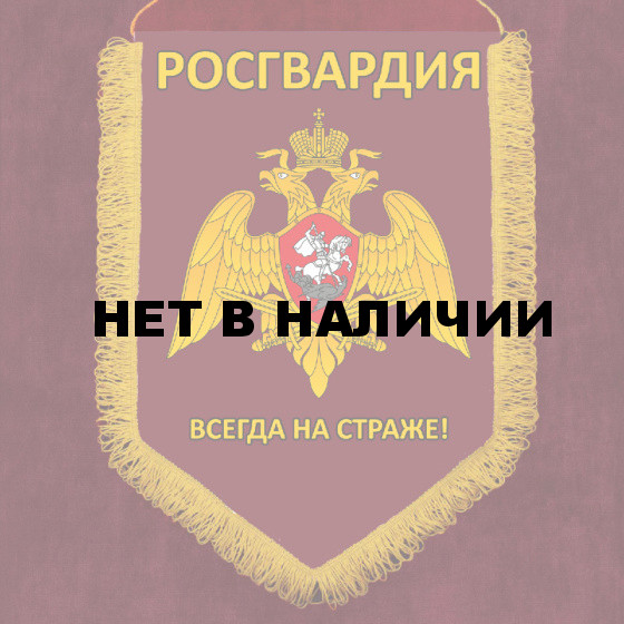Подарочный вымпел "Росгвардия" с девизом