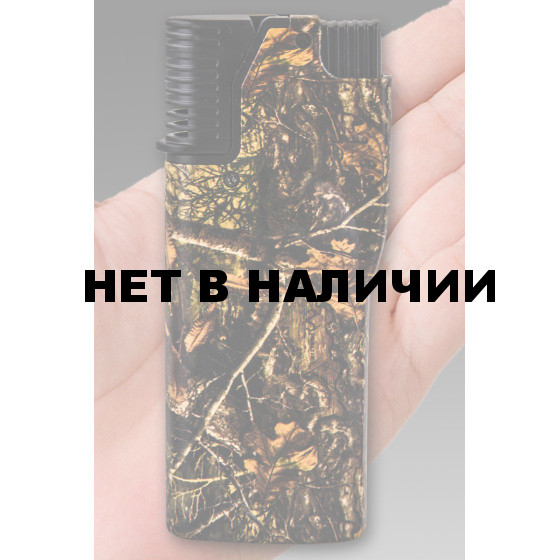 Универсальная походная зажигалка в камуфляже RealTree Advantage Timber.