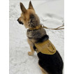 Регулируемый жилет для собак Molle Patrol K9 (хаки-песок)