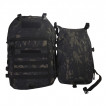 Рейдовый рюкзак участника боевых действий, камуфляж Multicam Black (15-20 л)